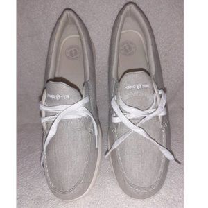Hang Ten Men's Canvas deck shoes in size 11
